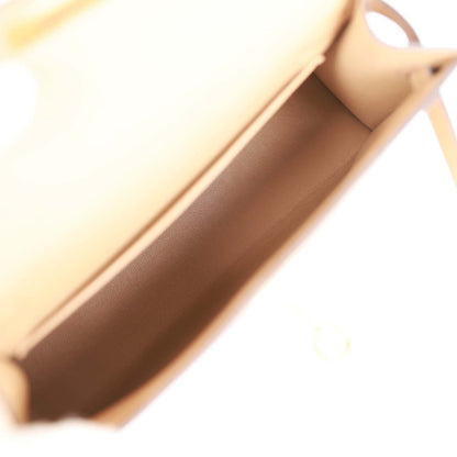 Hermes Kelly 20 Sellier Chai Epsom Gold Hardware for