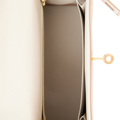 Hermes Kelly 25 Retourne Gris Perle Swift Gold Hardware