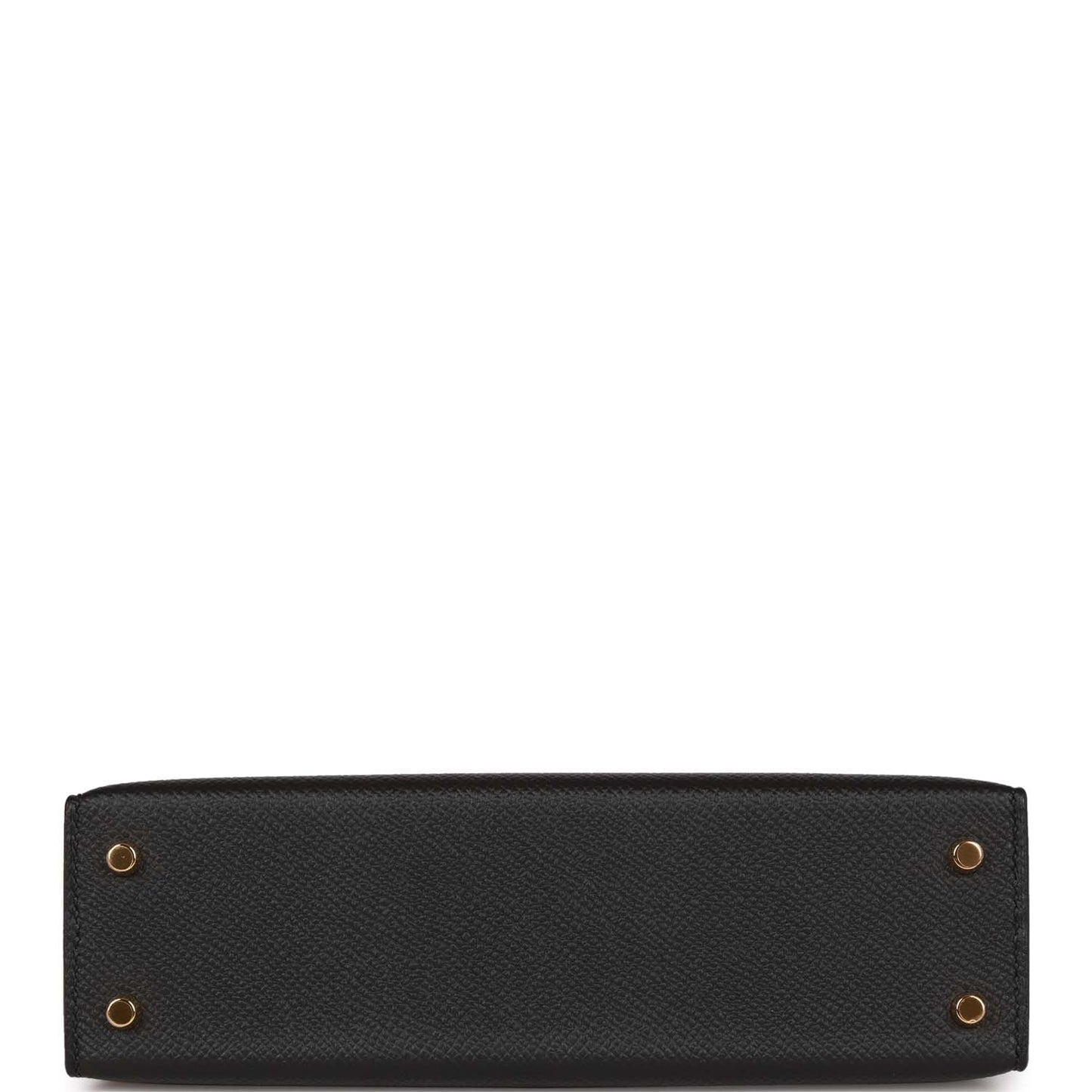 Hermes Kelly 20 Sellier Black Epsom Gold Hardware