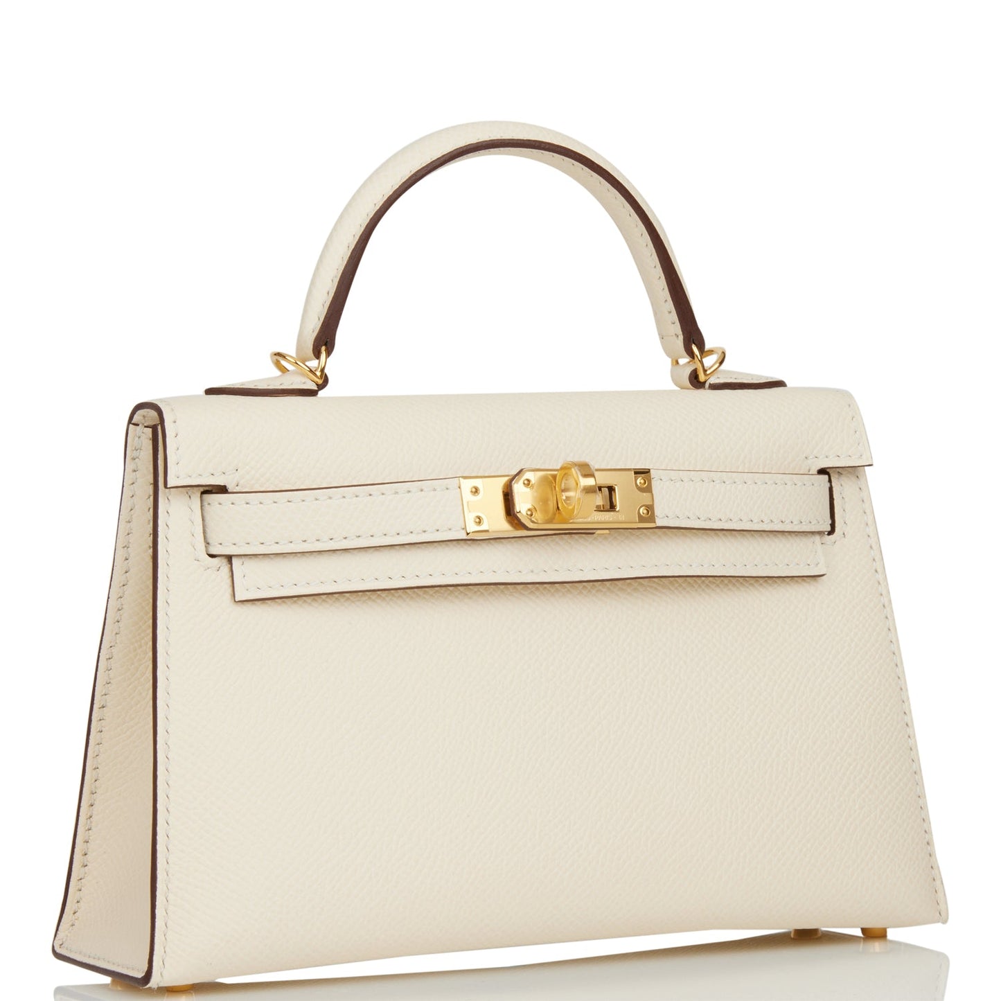 Hermes Kelly 20 Sellier Nata Epsom Gold Hardware