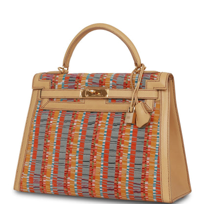 Hermes Kelly 32 Sellier Vibrato Sable Chamonix Gold Hardware