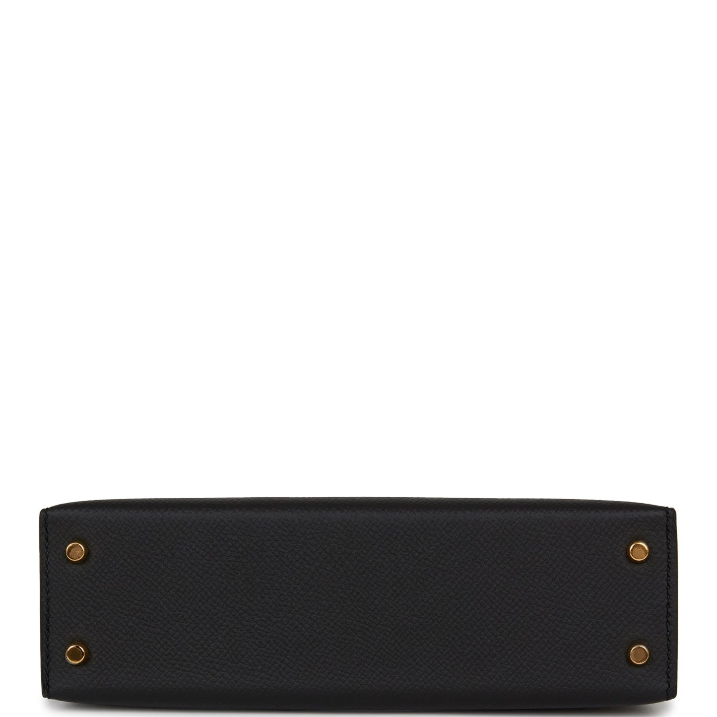 Hermes Kelly 20 Sellier Black Epsom Gold Hardware