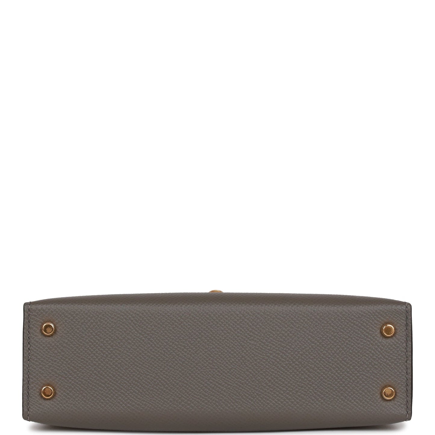 Hermes Kelly 20 Sellier Gris Meyer Epsom Gold Hardware