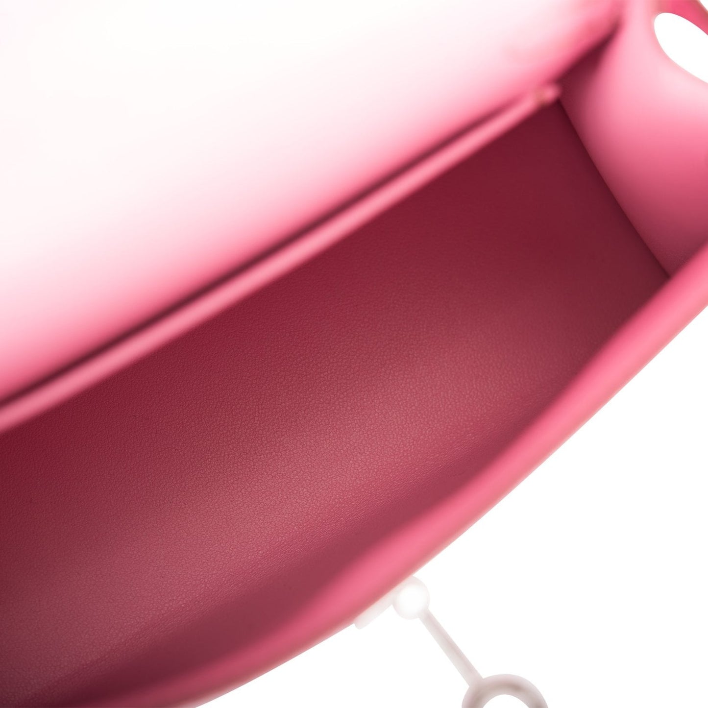 Hermes Kelly 20 Sellier Bubblegum Epsom Palladium Hardware