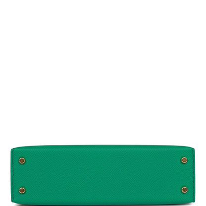 Hermes Kelly 20 Sellier Vert Jade Epsom Gold Hardware Payment 4