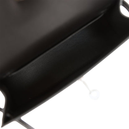 Hermes Kelly 20 Sellier Black Box Palladium Hardware