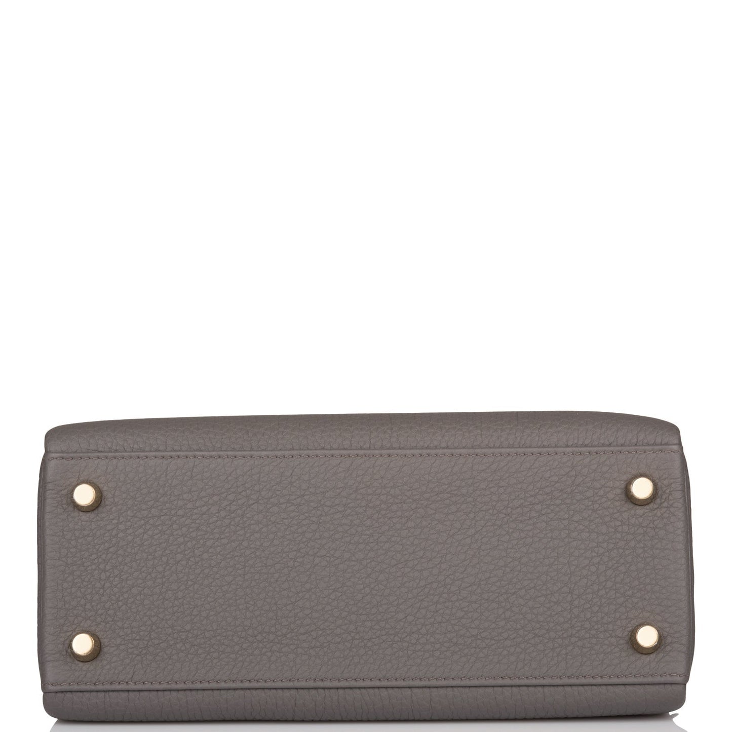 Hermes Kelly 25 Retourne Etain Togo Gold Hardware