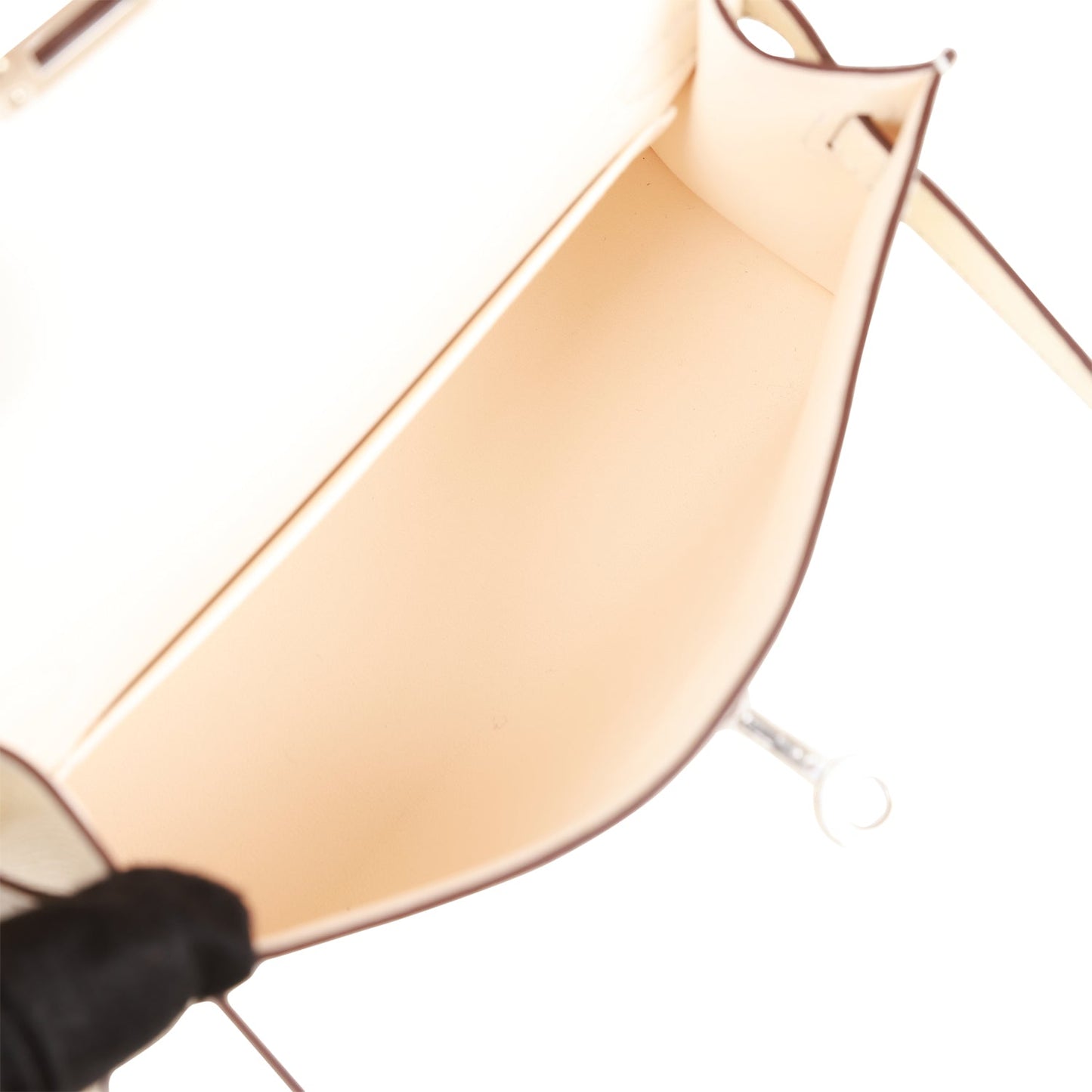 Hermes Kelly 20 Sellier Nata Epsom Palladium Hardware