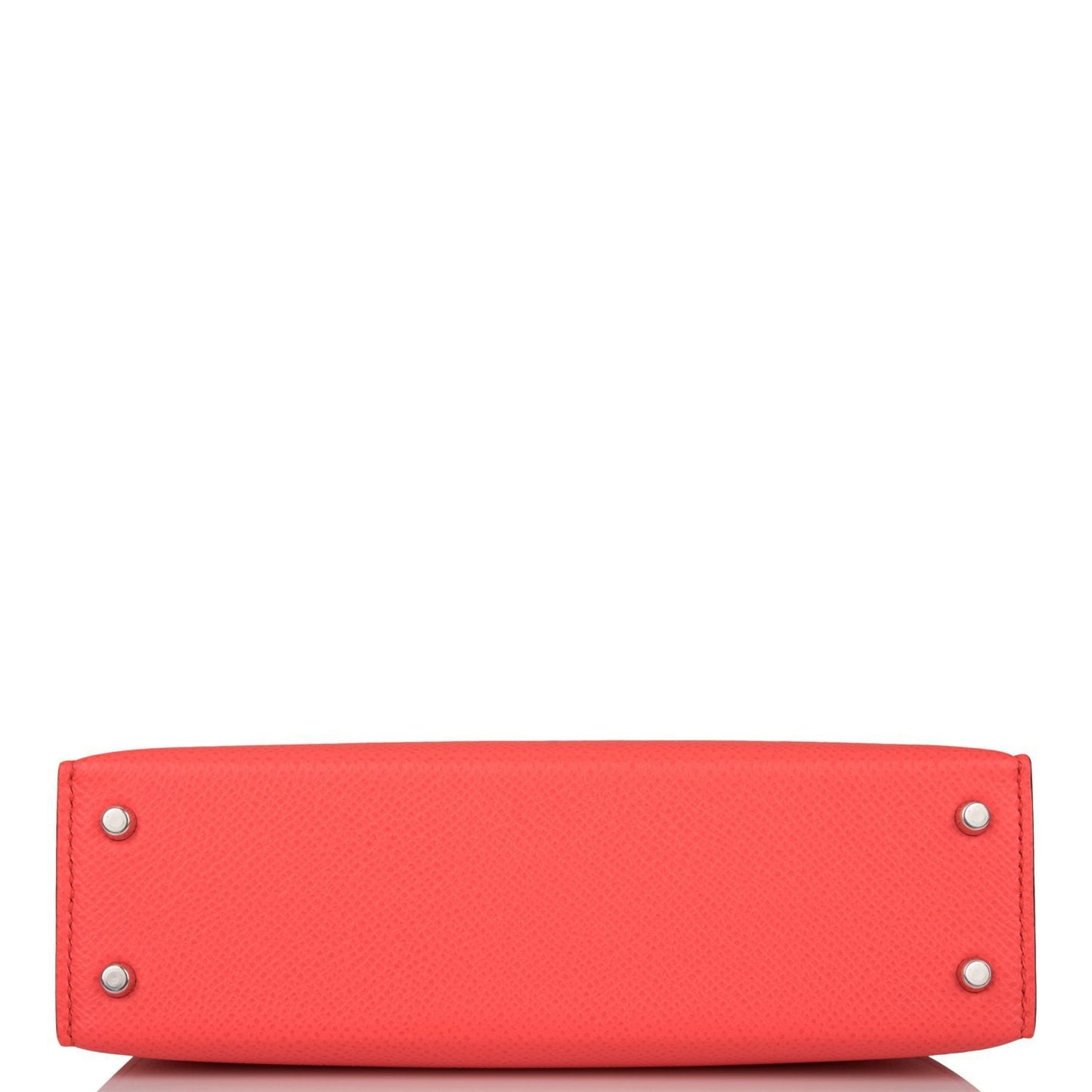 Hermes Kelly 20 Sellier Rose Texas Epsom Palladium Hardware