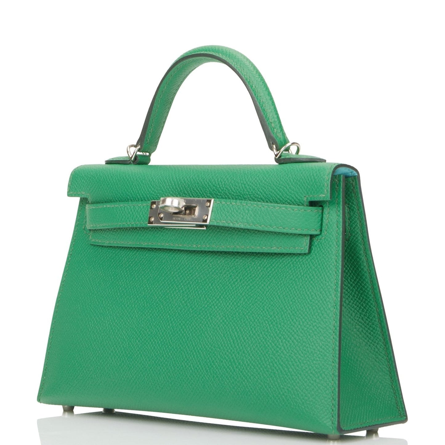 Hermes Kelly 20 Sellier Cactus Verso Epsom Palladium Hardware
