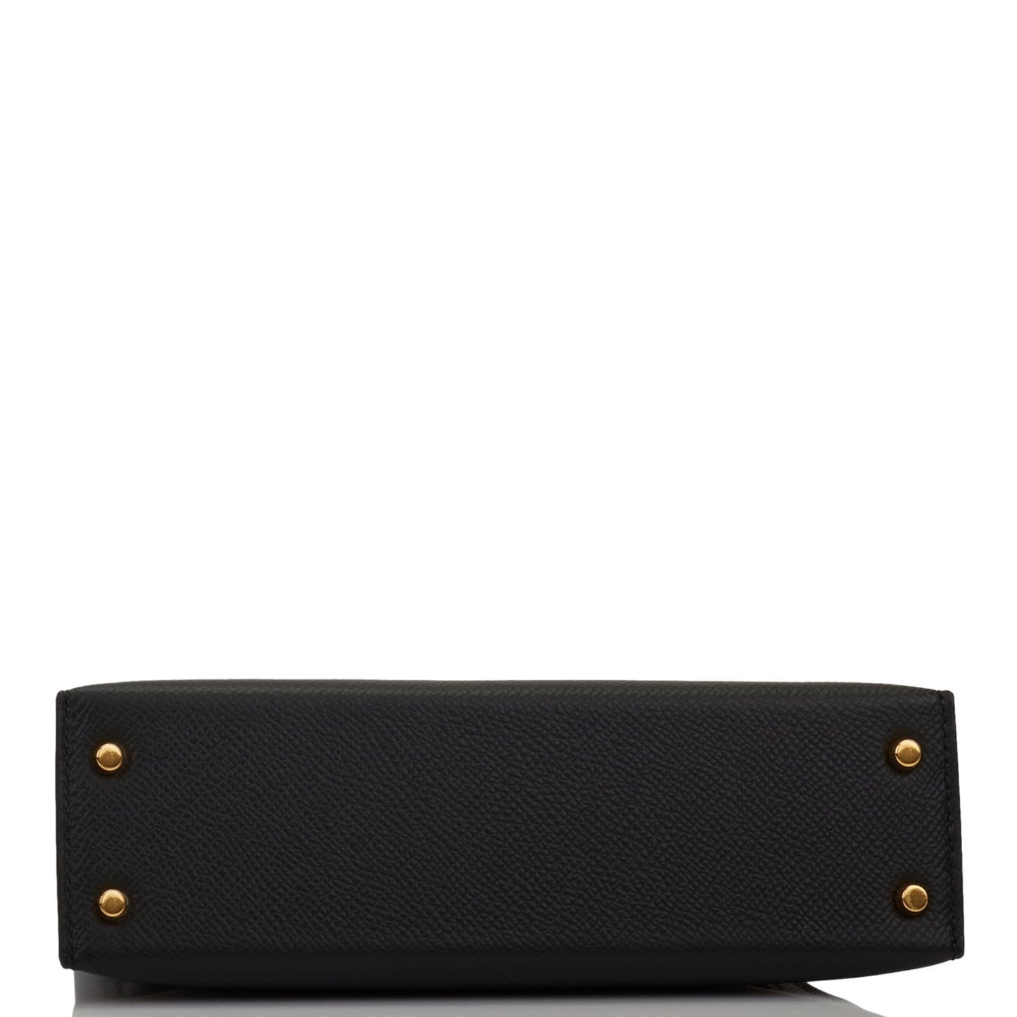 Hermes Kelly 20cm Sellier Black Epsom Gold Hardware