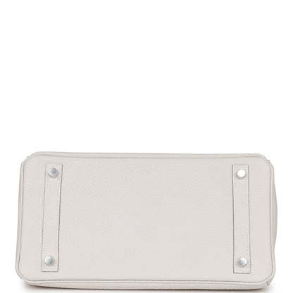 Hermes Birkin 30 Gris Pale Togo Palladium Hardware
