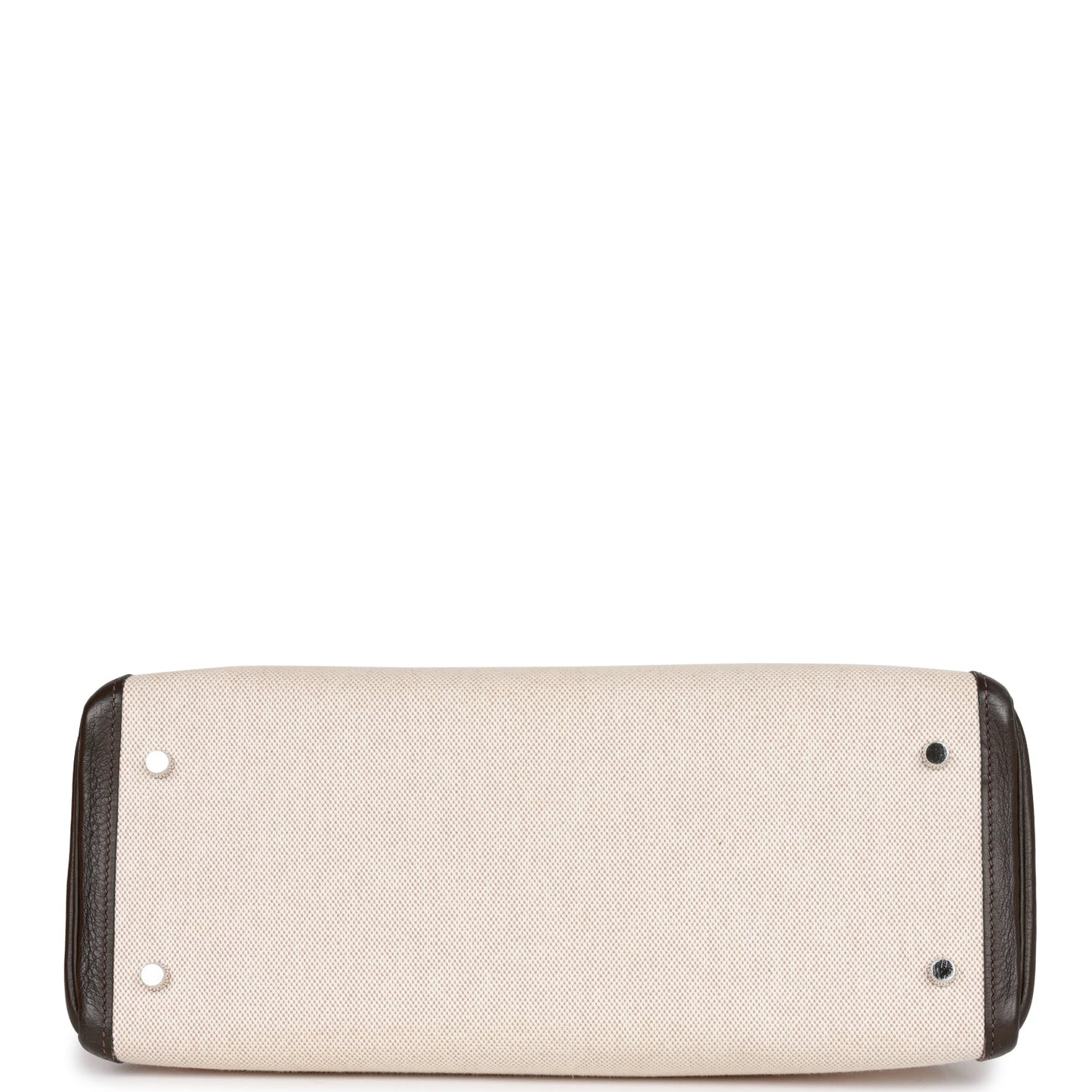 Hermes Kelly 35 Retourne Ebene Clemence and Toile H Palladium Hardware - Payment 1