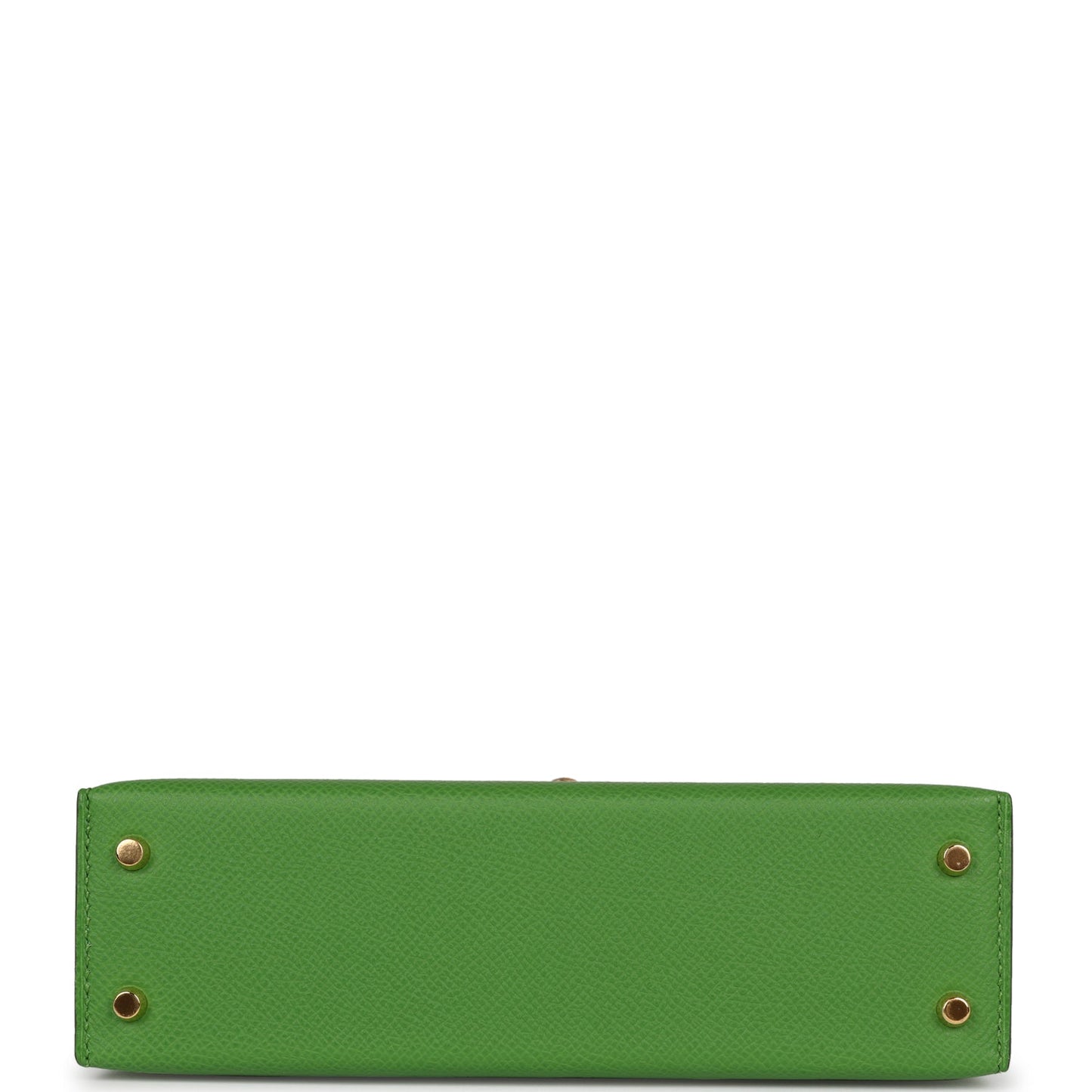 Hermes Kelly 20 Sellier Vert Yucca Epsom Gold Hardware
