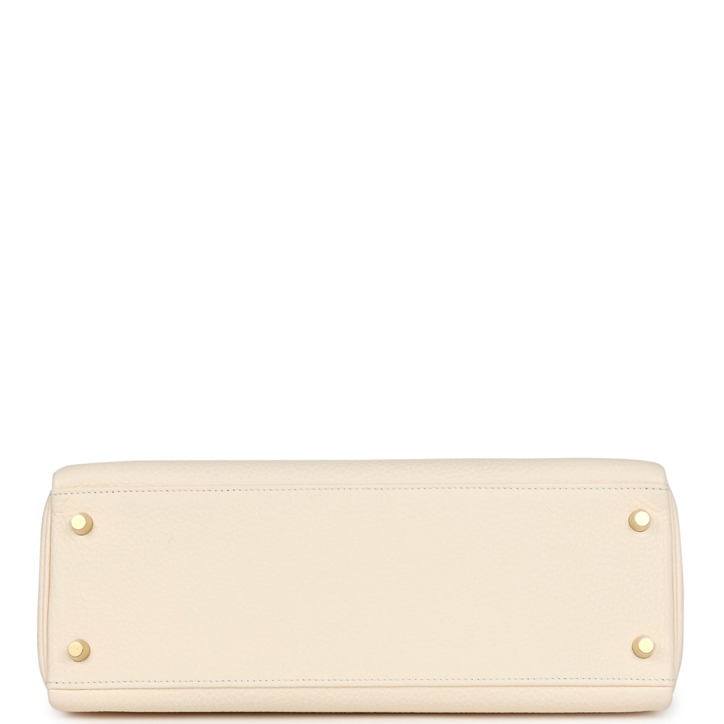 Pre-owned Hermes Kelly Retourne 32 Nata Clemence Gold Hardware