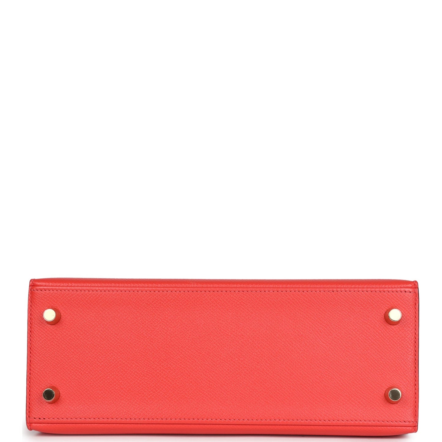 Pre-owned Hermes Kelly Sellier 25 Rose Jaipur Epsom Gold Hardware