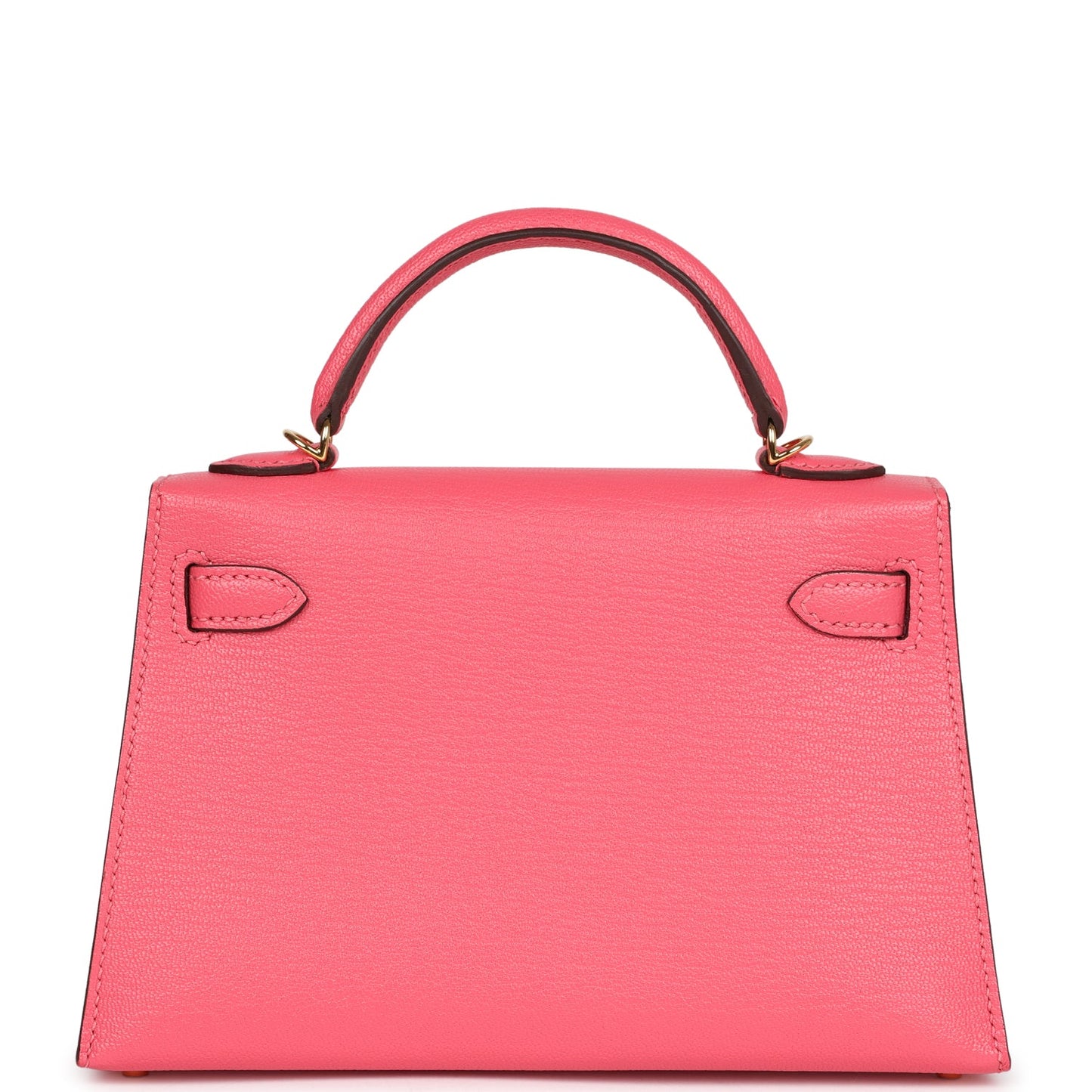 Hermes Kelly Sellier 20 Rose Azalee Chevre Mysore Gold Hardware