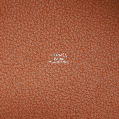 Hermes Picotin Lock 22 Gold Clemence Palladium Hardware