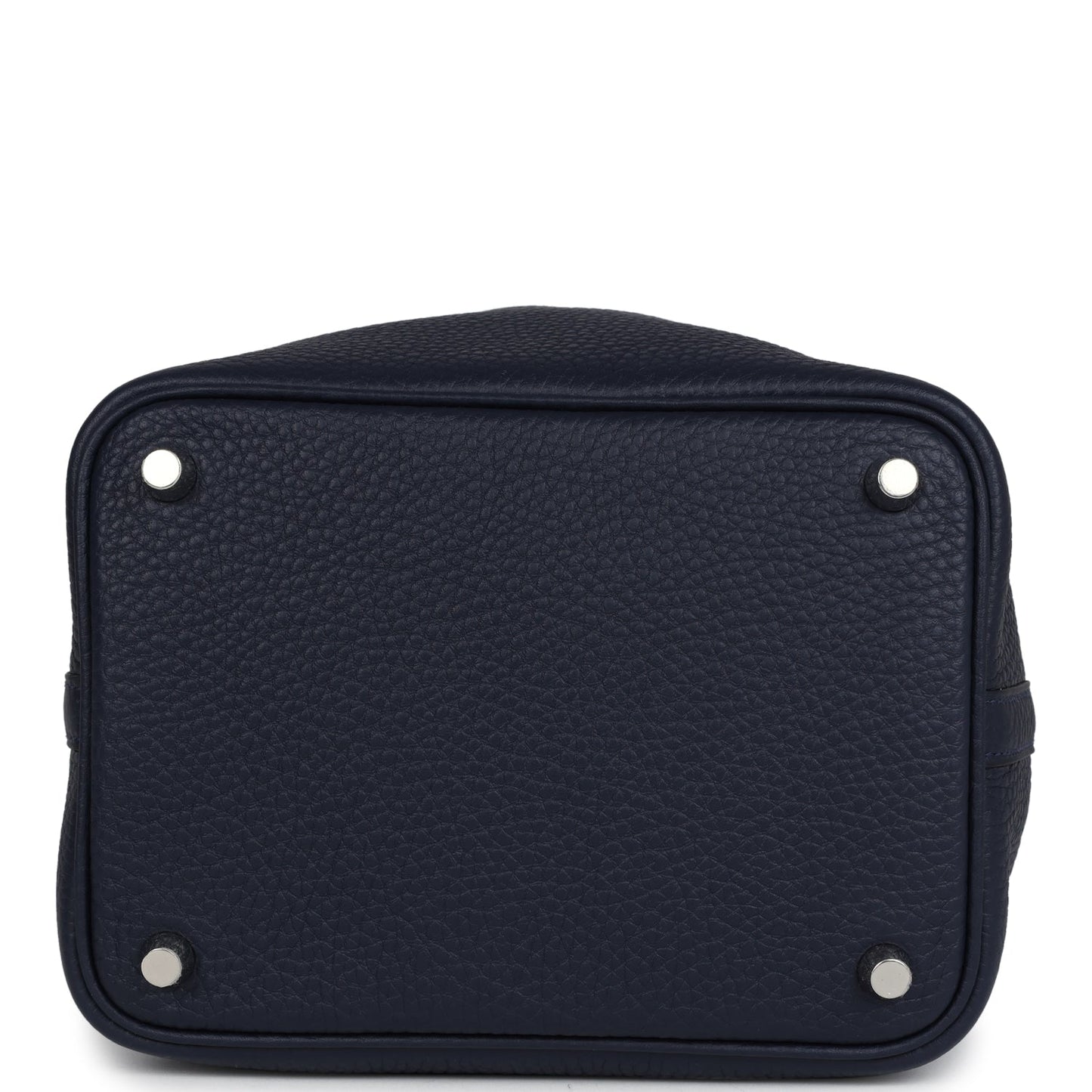 Hermes Picotin Lock 18 Bleu Nuit Clemence Palladium Hardware