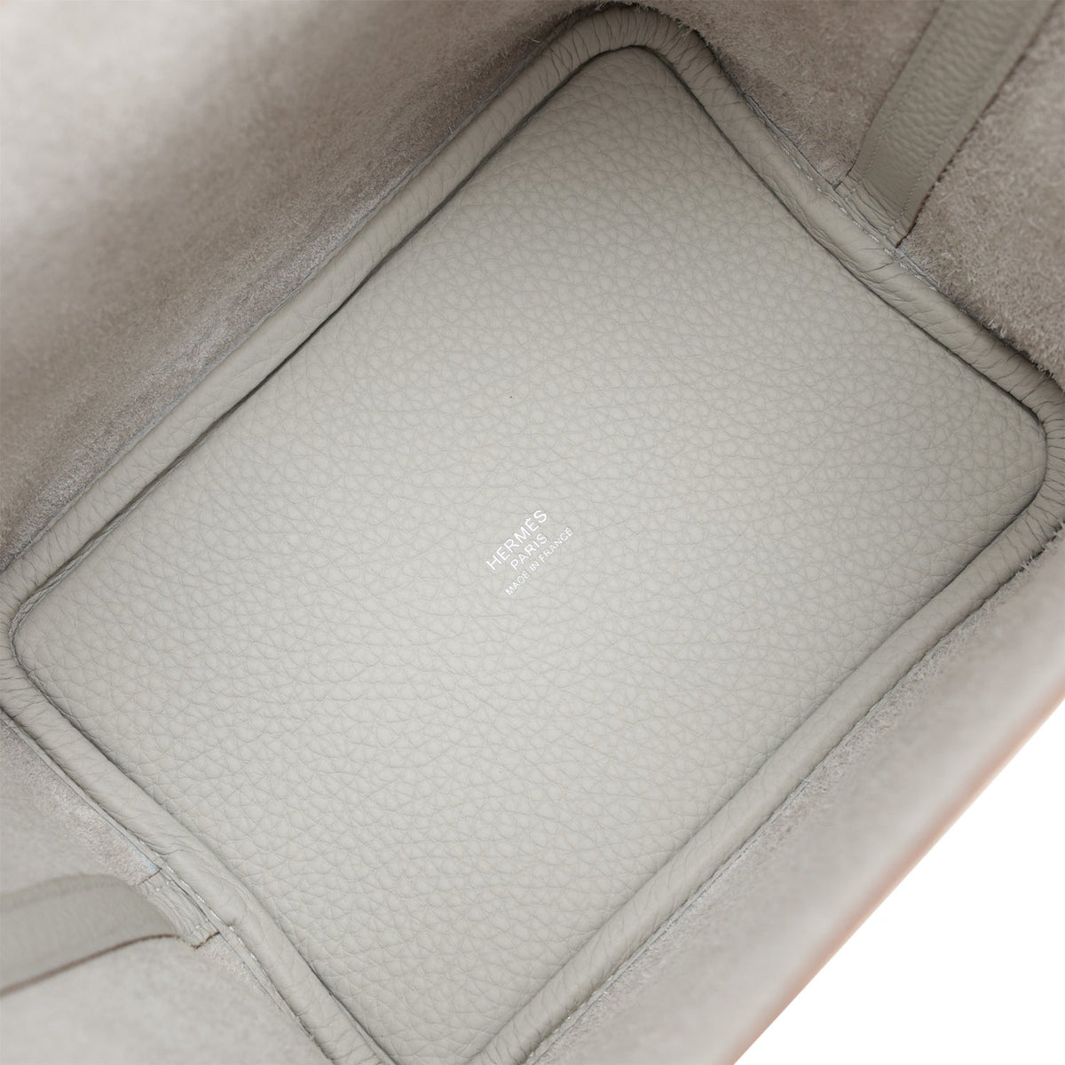 Hermes Picotin Lock 18 Gris Perle Clemence Palladium Hardware
