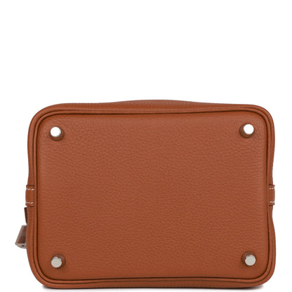 Hermes Eclat Picotin Lock 18 Gold Clemence Palladium Hardware