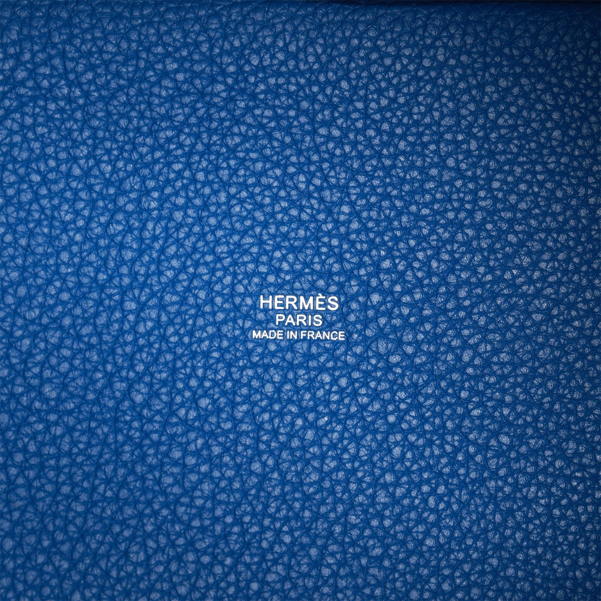 Hermes Picotin Lock 18 Bleu France Clemence Palladium Hardware