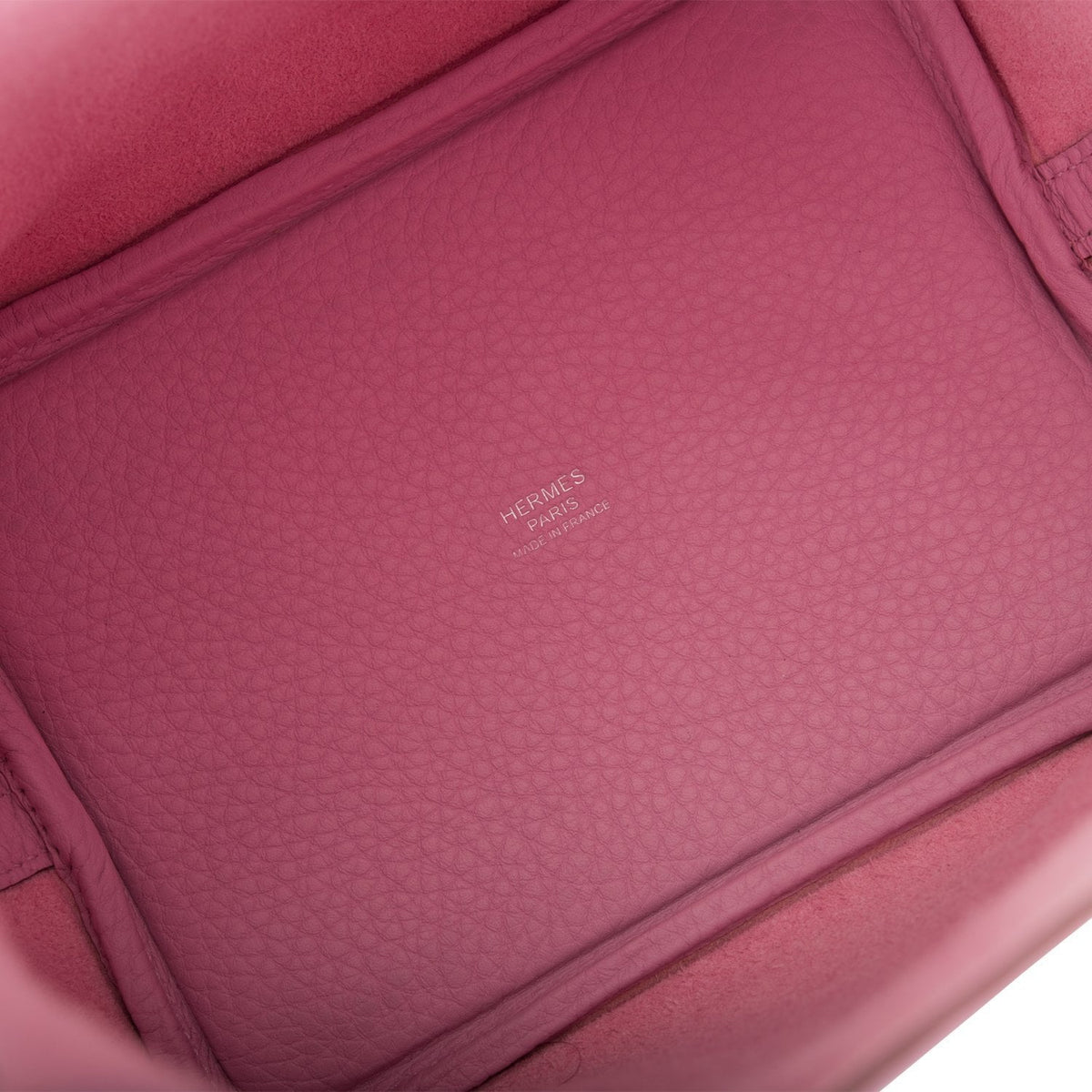 Hermes Picotin Lock 22 Mauve Sylvestre Clemence Palladium Hardware