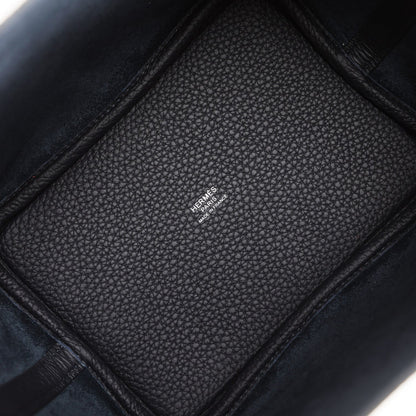 Hermes Picotin Lock 18 Caban Clemence Palladium Hardware