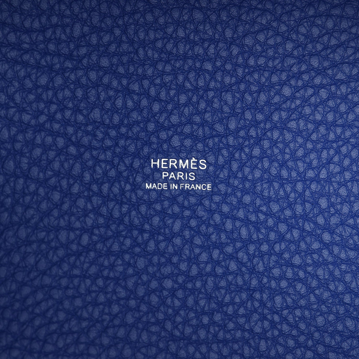 Hermes Picotin Lock 18 Bleu Royal Clemence Palladium Hardware