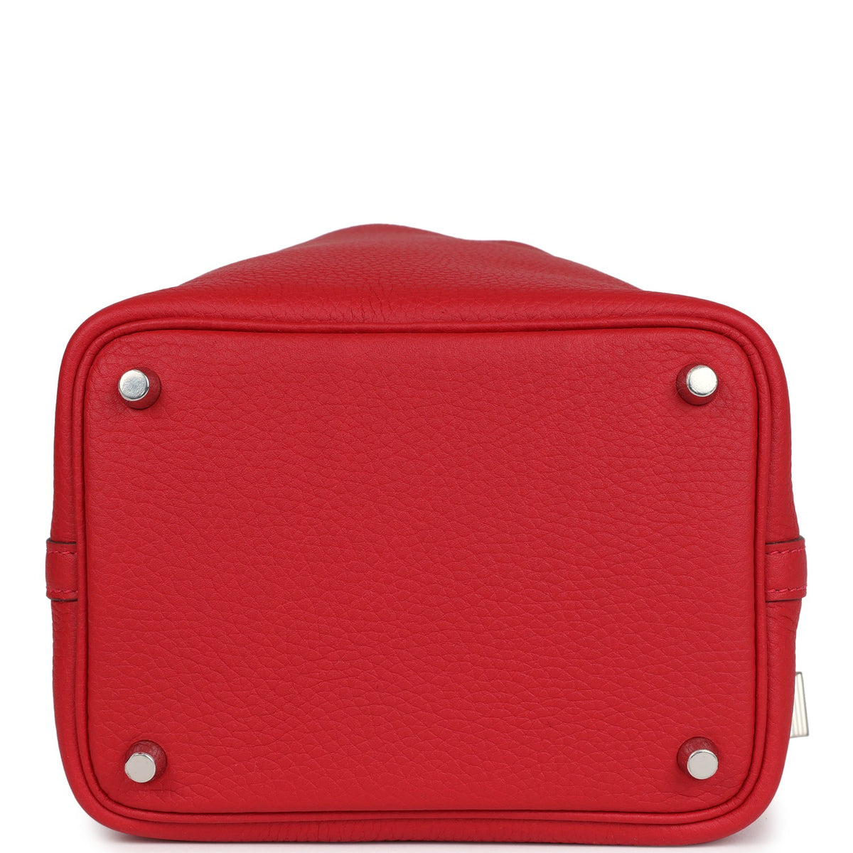 Hermes Picotin Lock 18 Vermillion Clemence Palladium Hardware