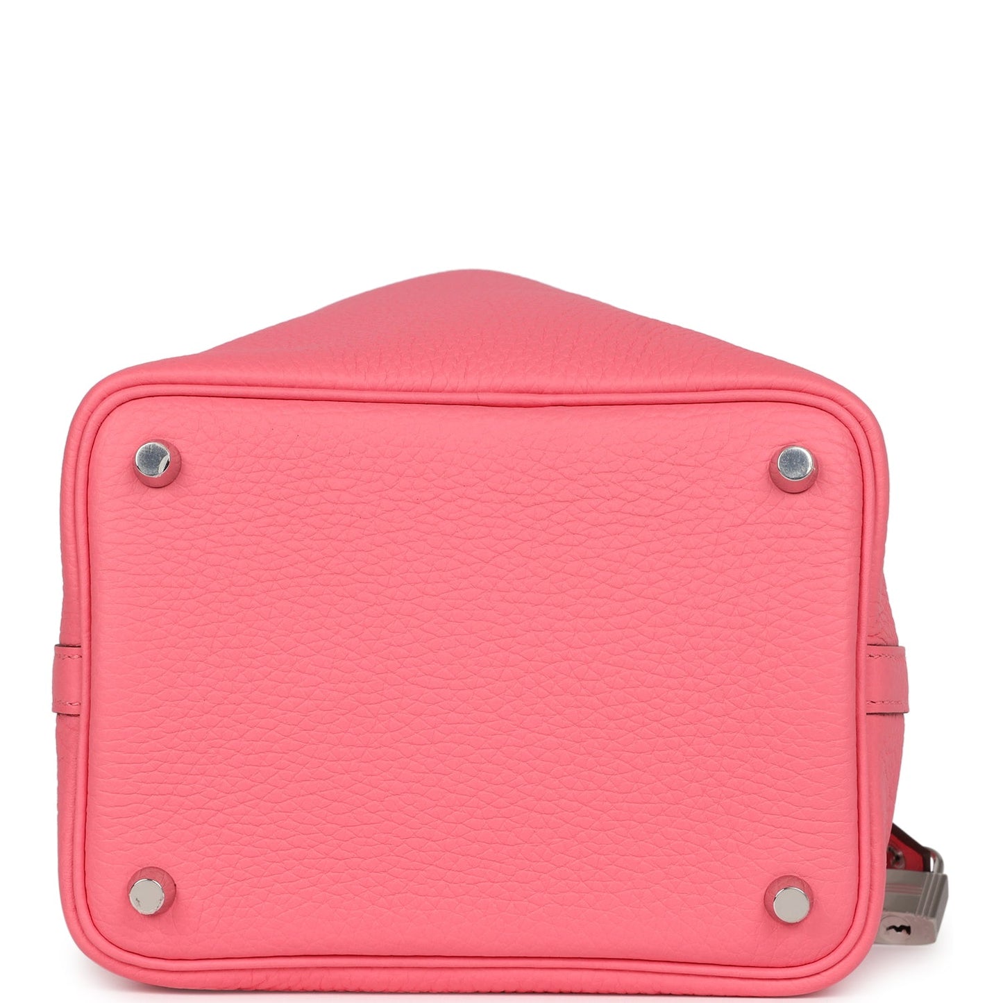 Hermes Picotin Lock 18 Rose Azalee Clemence Palladium Hardware