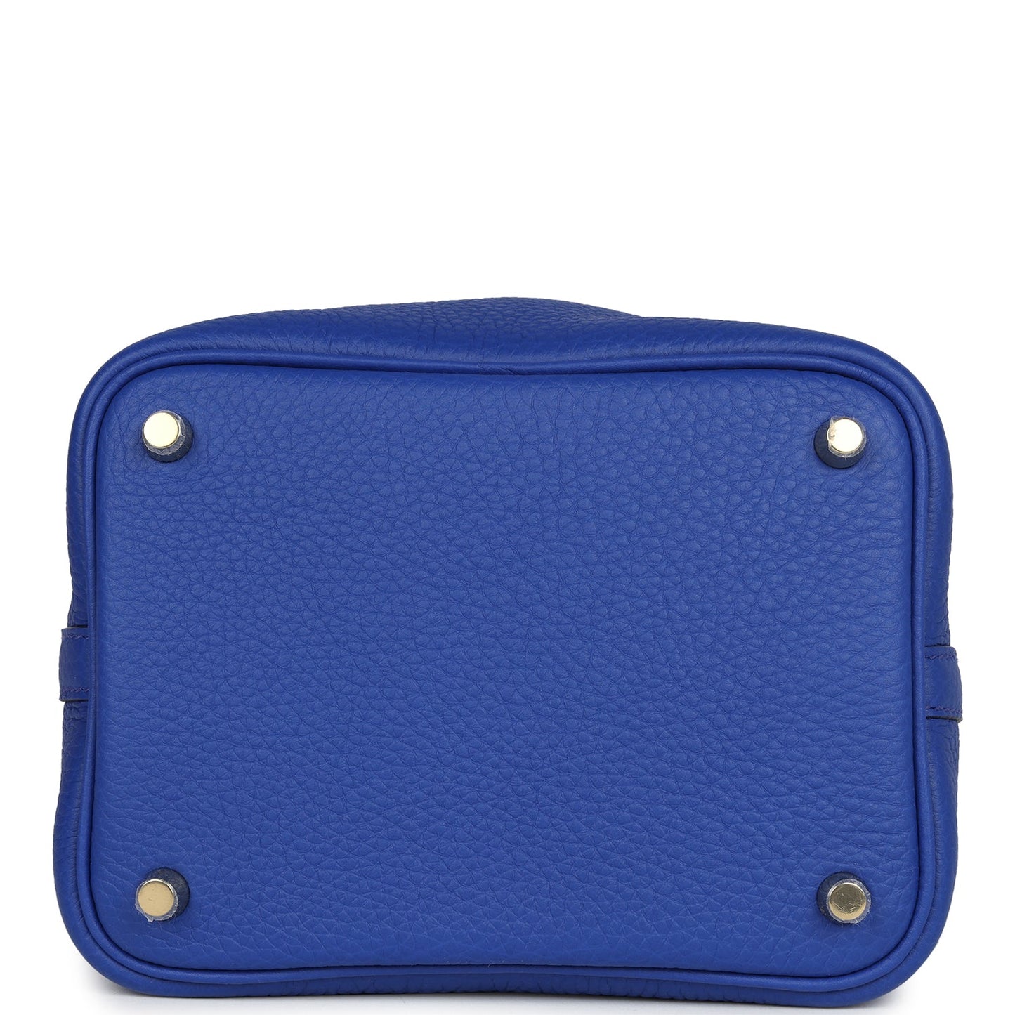 Hermes Picotin Lock 18 Bleu Royal Clemence Gold Hardware