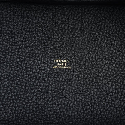 Hermes Picotin Lock 18 Black Clemence Gold Hardware