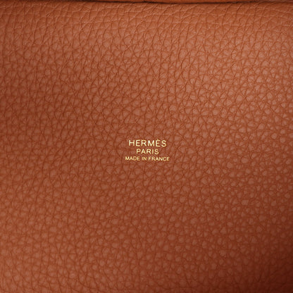 Hermes Picotin Lock 18 Gold Clemence Gold Hardware
