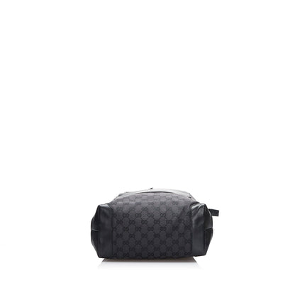Gucci Tote Bag Black GG Canvas