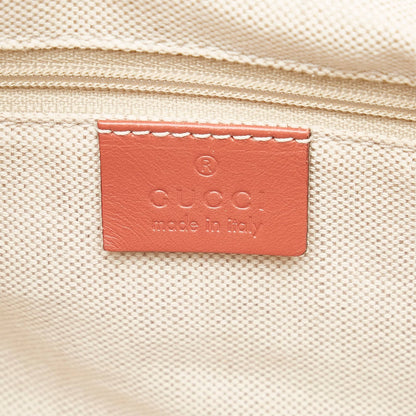 Gucci Sukey Handbag Brown Diamante Canvas