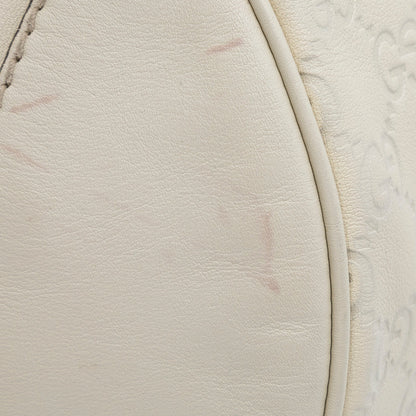 White Gucci Large Guccissima Charlotte Tote