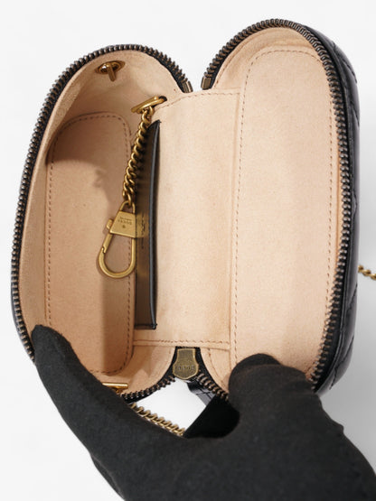 Gucci GG Marmont Vanity Black Matelasse Leather Mini