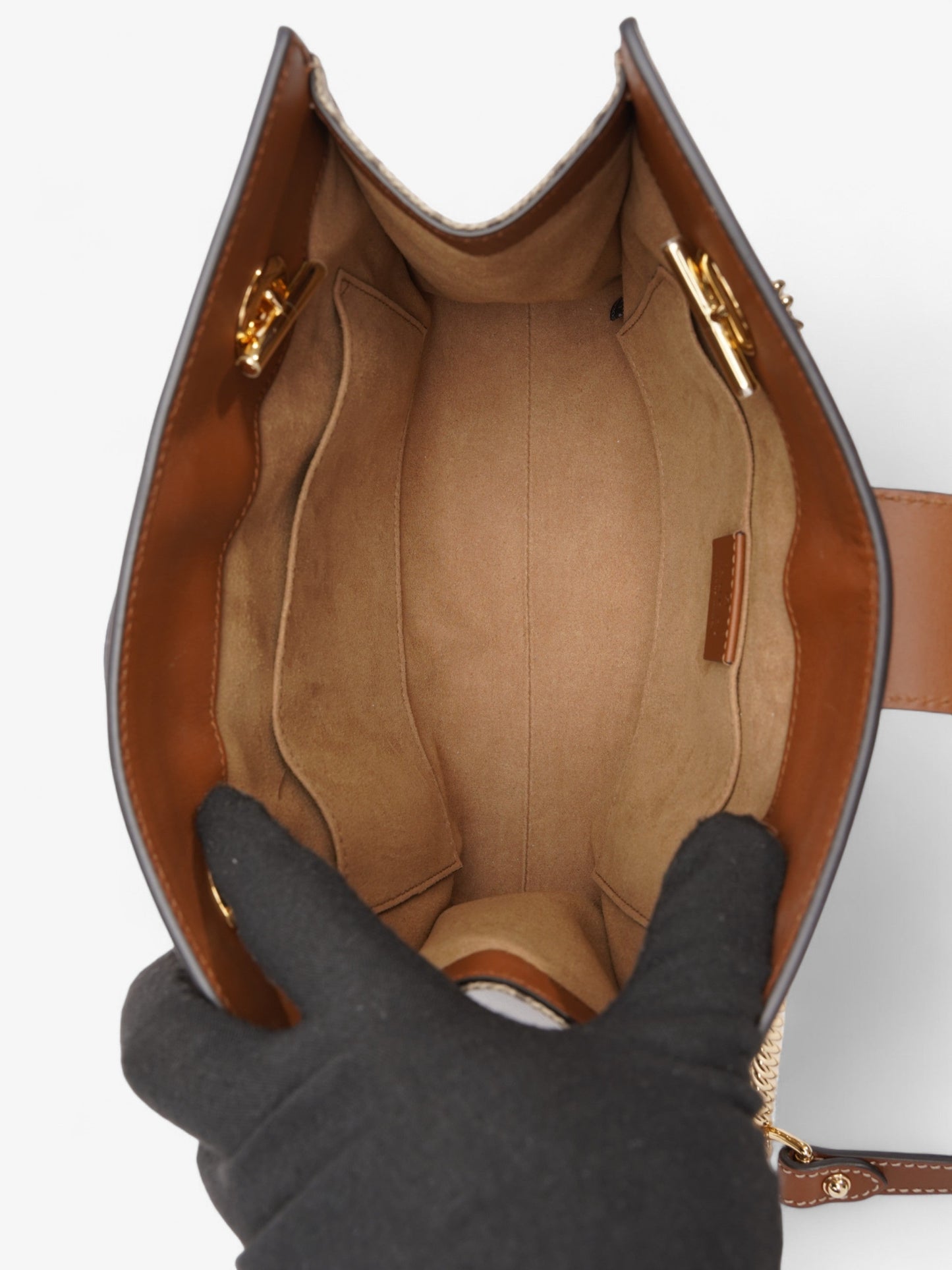 Gucci Padlock GG Supreme / Brown Canvas Small