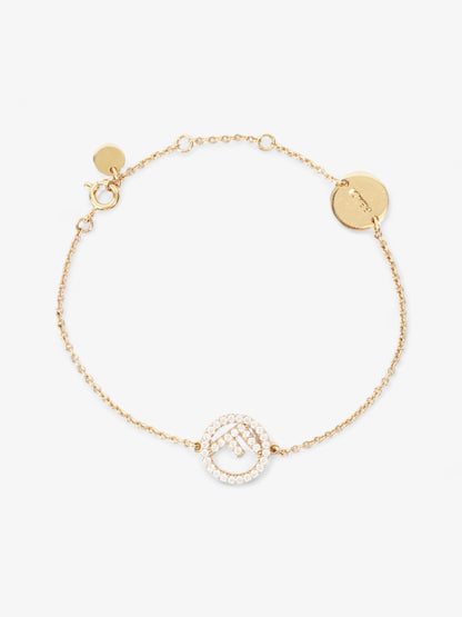 Fendi F is Fendi Bracelet Gold Base Metal Large