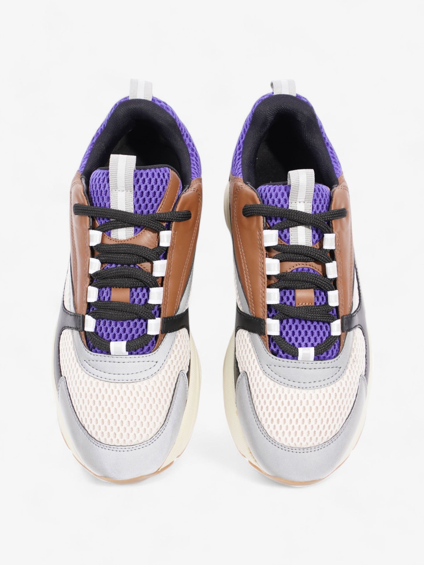 Christian Dior B22 Brown / Purple / Black Mesh EU 41 UK 7