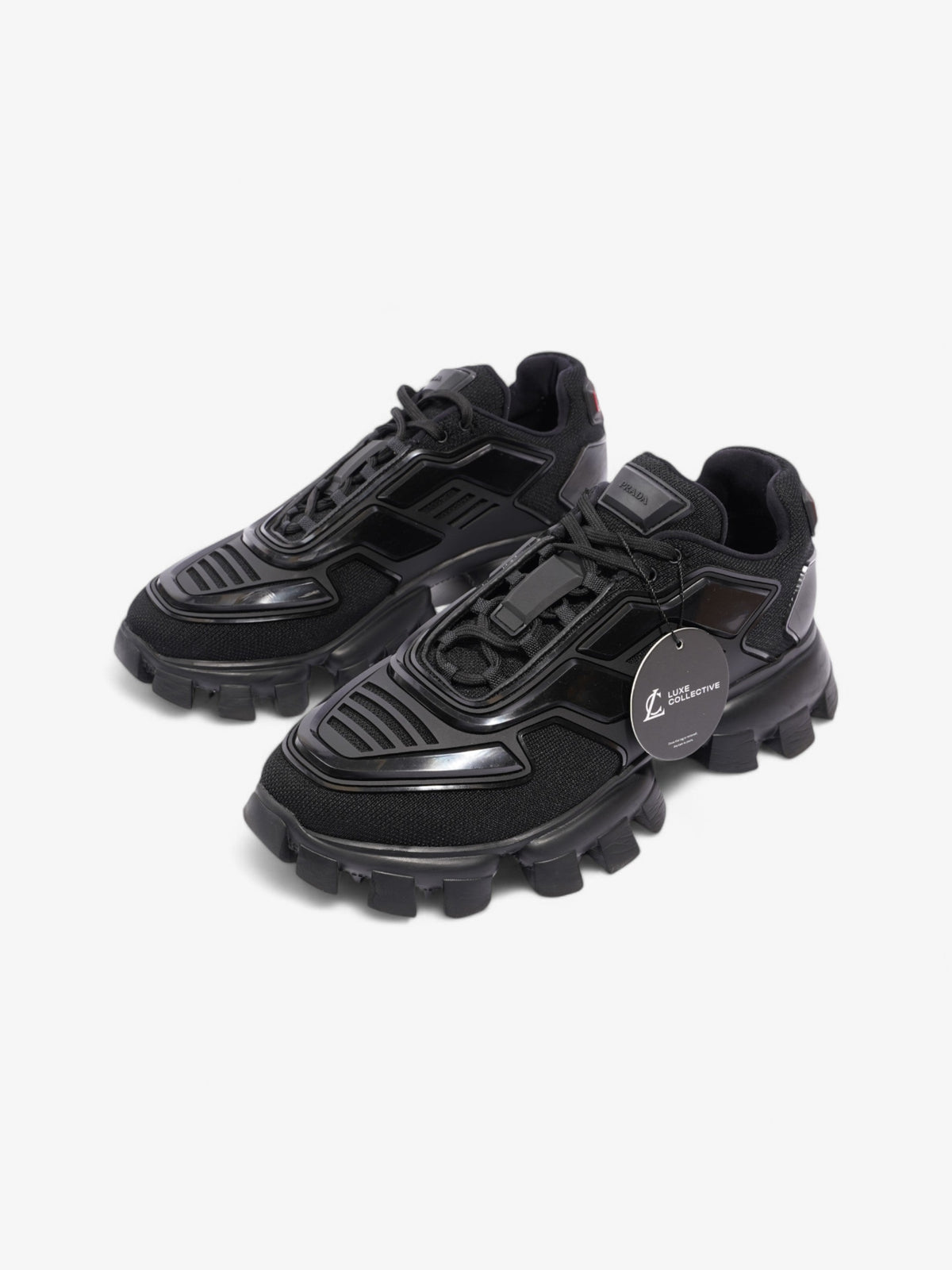 Prada Cloudbust Thunder  Black / Red Rubber EU 43.5 UK 9.5