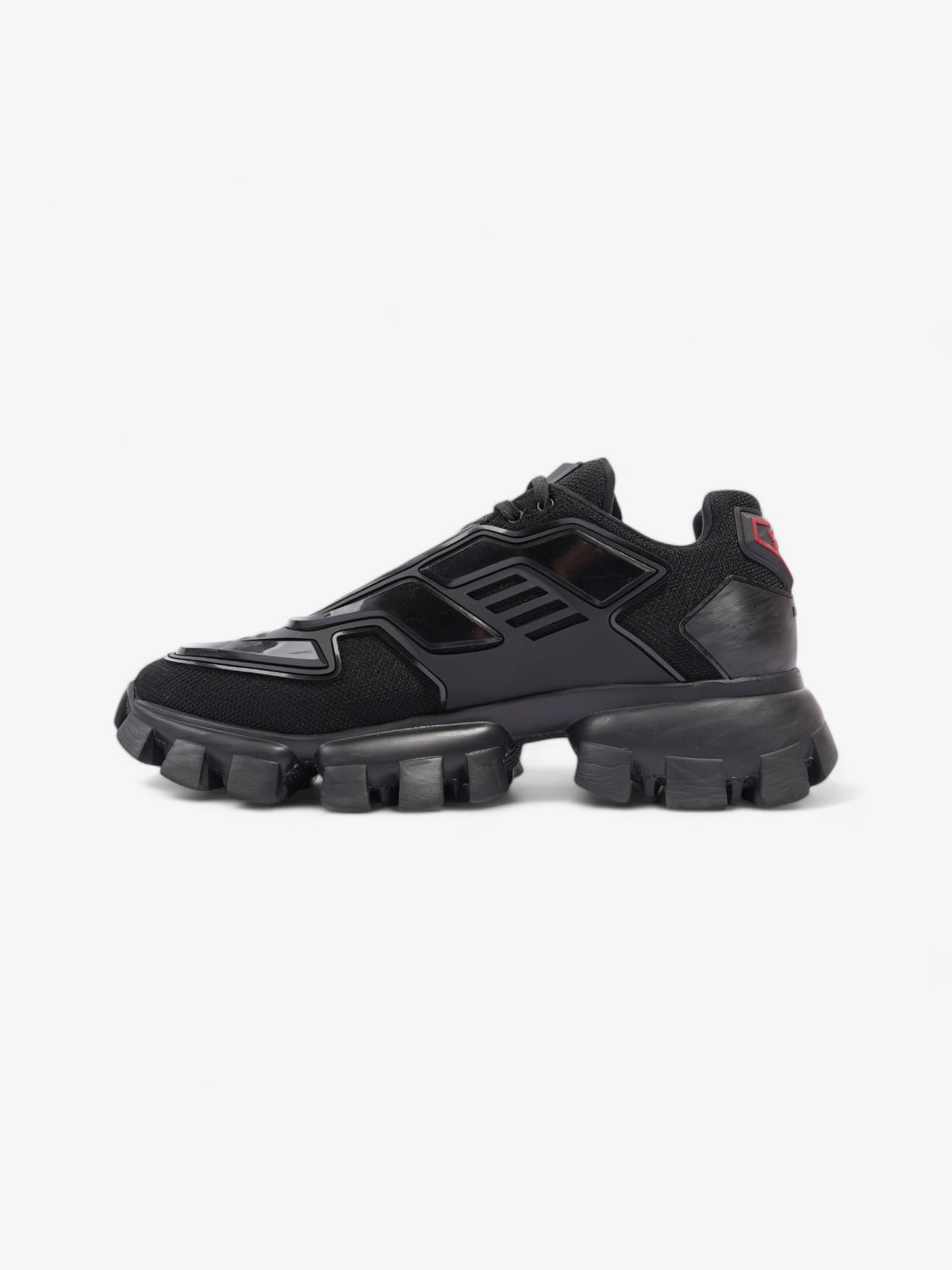 Prada Cloudbust Thunder  Black / Red Rubber EU 43.5 UK 9.5