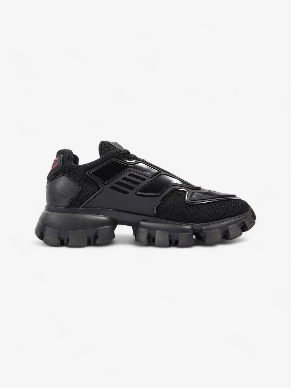 Prada Cloudbust Thunder  Black / Red Rubber EU 43.5 UK 9.5