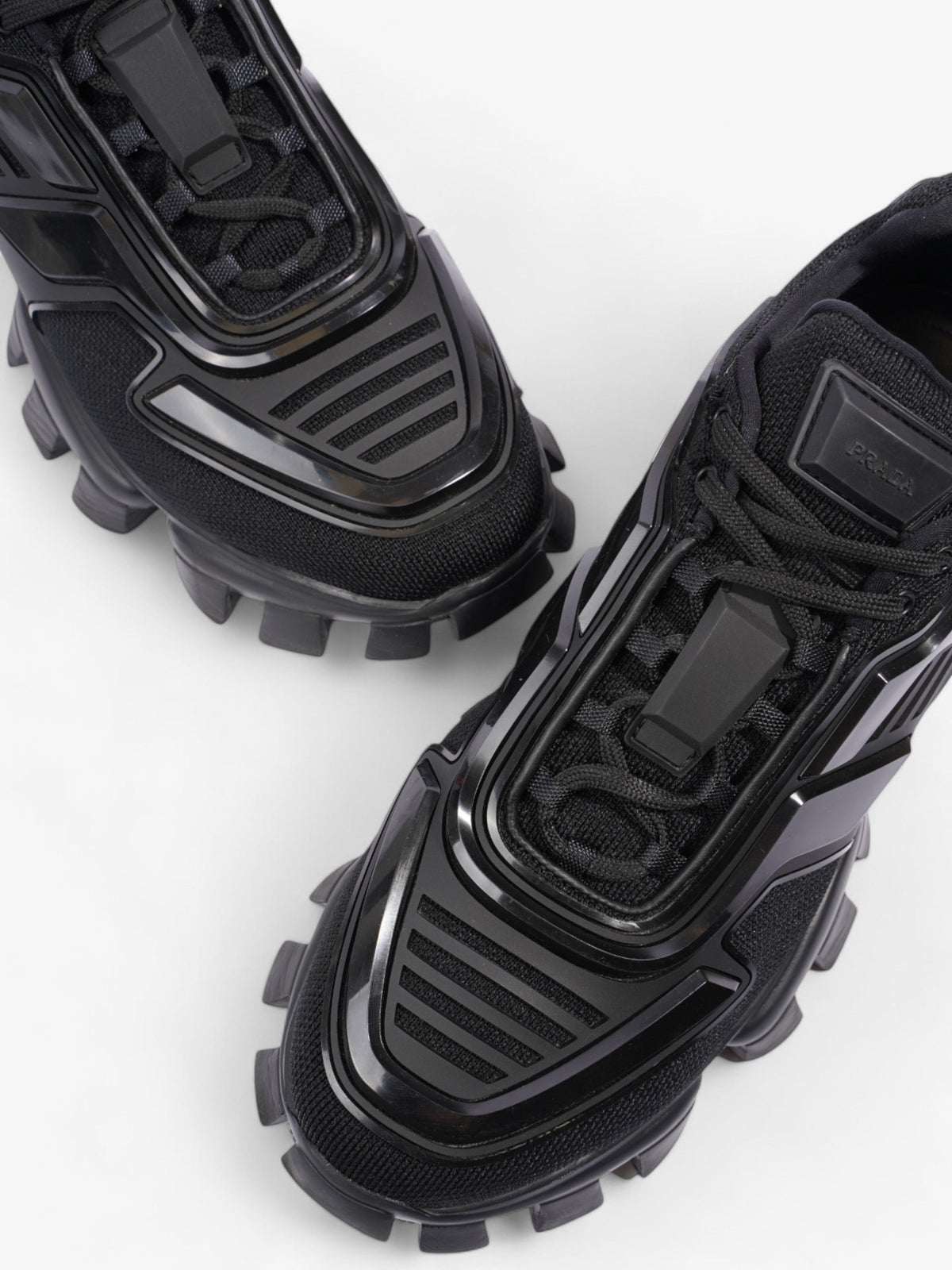 Prada Cloudbust Thunder  Black / Red Rubber EU 43.5 UK 9.5