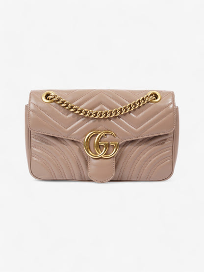 Gucci GG Marmont Dusty Pink Matelasse Leather Small