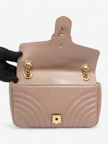 Gucci GG Marmont Dusty Pink Matelasse Leather Small