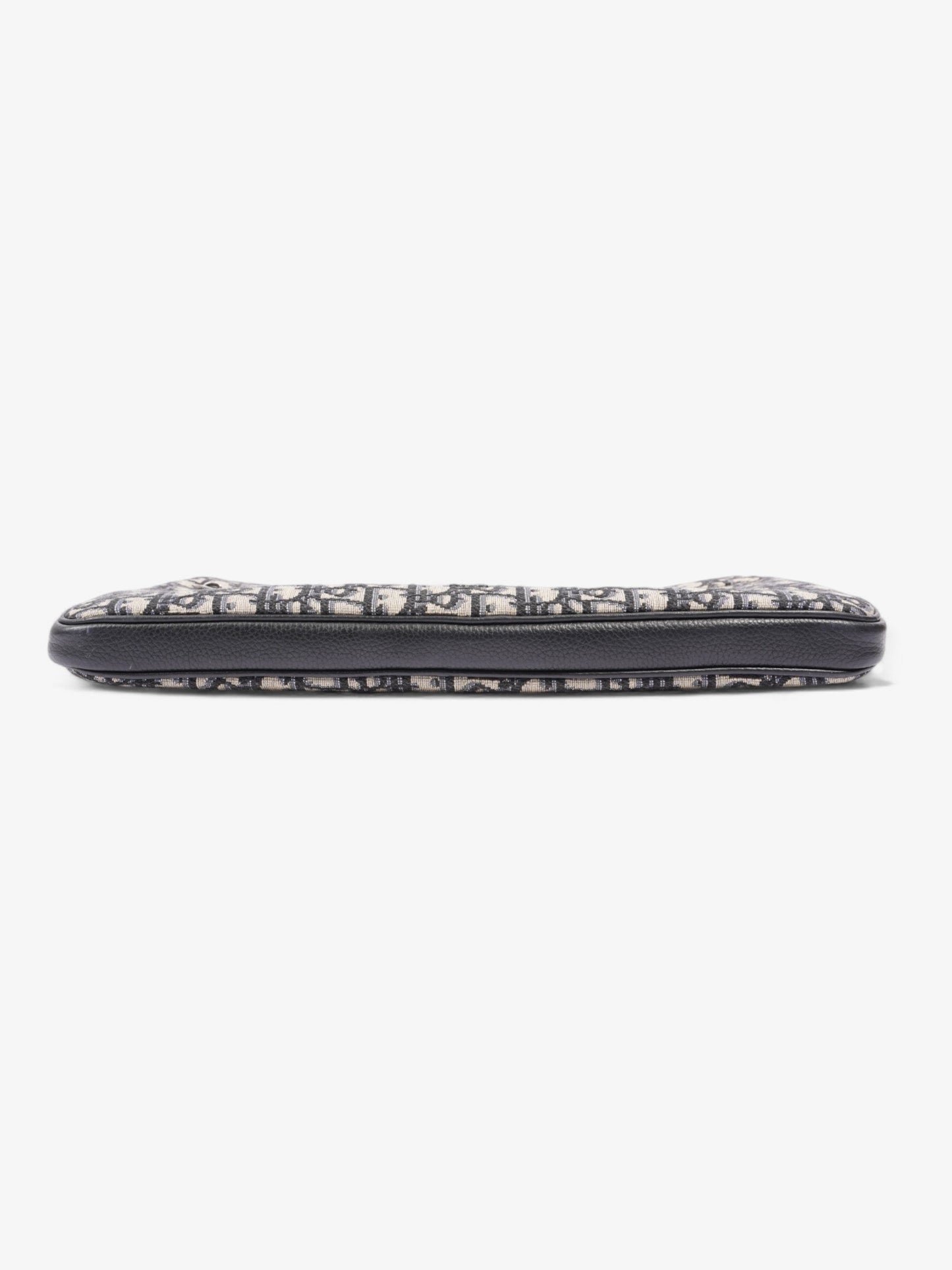 Christian Dior Laptop Case Black Oblique Cotton