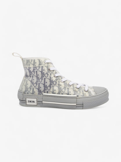 Christian Dior B23 High-tops Grey Oblique  / White Mesh EU 41 UK 7