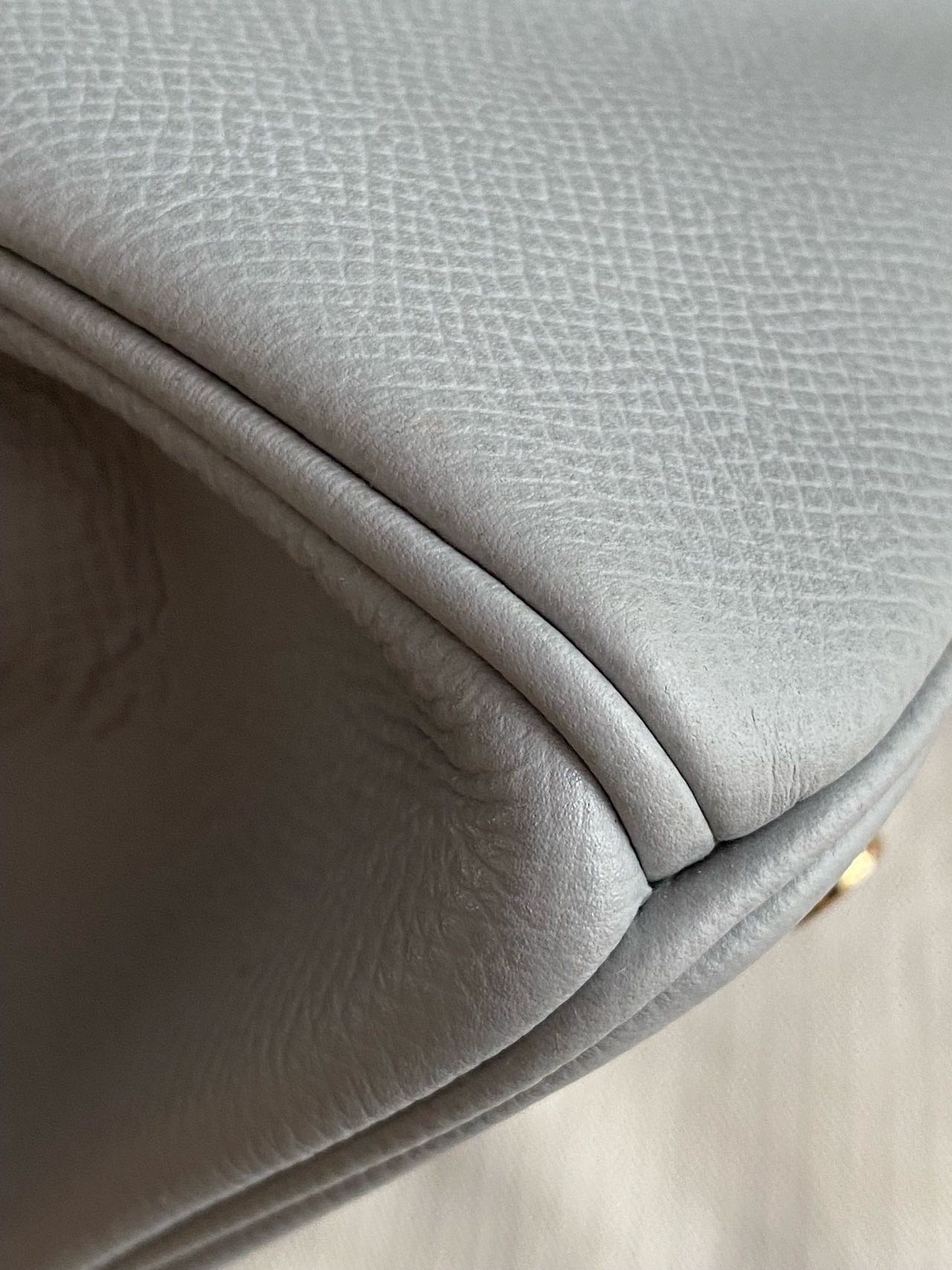 Pre-owned Certified Hermes Birkin 30 Bleu Glacier 8U Epsom Leather Golden Hardware, 2016 (X), w/ Full Set - box, dust bag, lock&key 